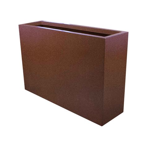 metal planter boxes skinny sidewalk exterior|milano narrow planter box.